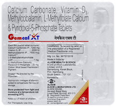 Gemcal Xt Tablet 15