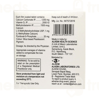 Gemcal Xt Tablet 15