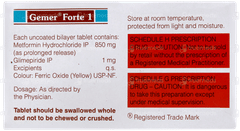 Gemer Forte 1 Tablet 10