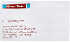 Gemer Forte 1 Tablet 10