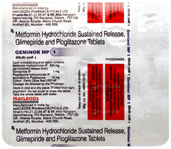 Geminor Mp 1 Tablet 15 Geminor Mp 1 Tablet 15