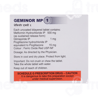 Geminor Mp 1 Tablet 15