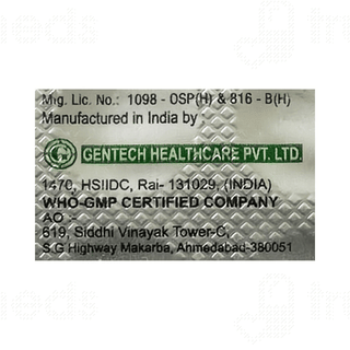 Gencalm 5 MG Tablet 10