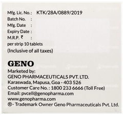 Genoplex Czs Tablet 10