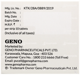 Genoplex Czs Tablet 10