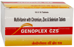Genoplex Czs Tablet 10