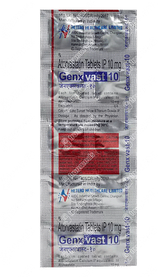 Genxvast 10 MG Tablet 10