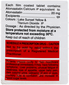 Genxvast 20 Tablet 10 Genxvast 20 Tablet 10