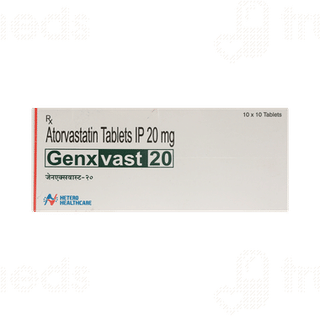 Genxvast 20 Tablet 10