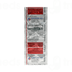 Genxvast 20 Tablet 10 Genxvast 20 Tablet 10