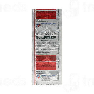 Genxvast 20 Tablet 10