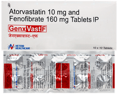 Genxvast F Tablet 10 Genxvast F Tablet 10