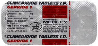 Gepride 1 Tablet 10