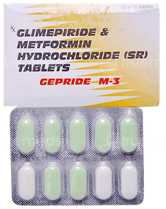 Gepride M 3 Tablet Sr 10 Gepride M 3 Tablet Sr 10