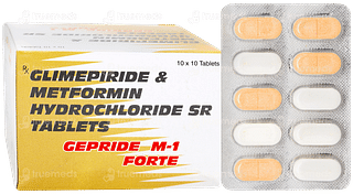 Gepride M 1 Forte Tablet 10