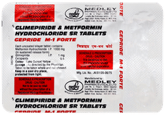 Gepride M 1 Forte Tablet 10 Gepride M 1 Forte Tablet 10