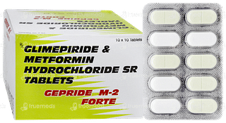 Gepride M 2 Forte Tablet 10