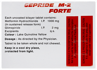 Gepride M 2 Forte Tablet 10