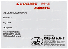 Gepride M 2 Forte Tablet 10
