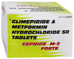 Gepride M 2 Forte Tablet 10