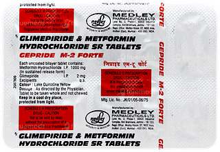 Gepride M 2 Forte Tablet 10