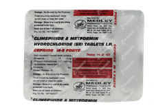 Gepride M 3 Forte Tablet Sr 10 Gepride M 3 Forte Tablet Sr 10