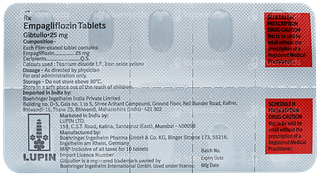 Gibtulio 25mg Tablet 10