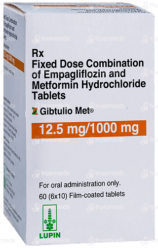 Gibtulio Met 12.5mg/1000mg Tablet 10