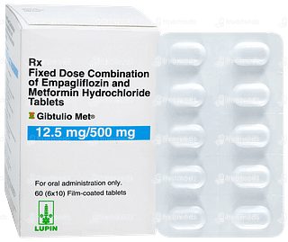 Gibtulio Met 12.5mg/500mg Tablet 10