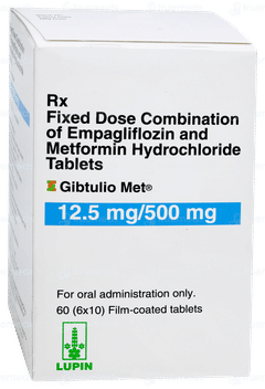 Gibtulio Met 12.5mg/500mg Tablet 10