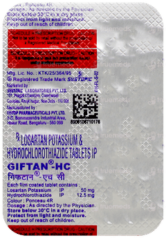 Giftan Hc Tablet 10