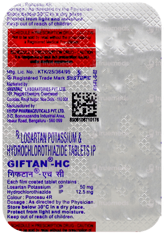 Giftan Hc Tablet 10