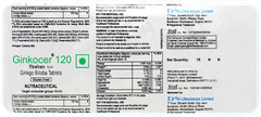 Ginkocer 120 Tablet 10