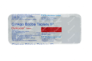 Ginkocer 40 MG Tablet 10