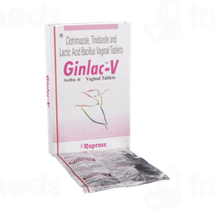 Ginlac V Vaginal Tablet 4