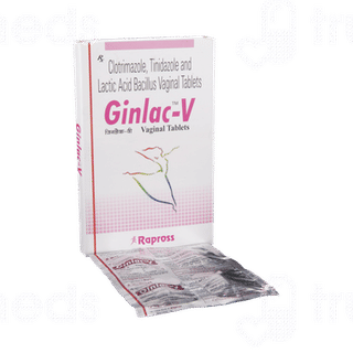 Ginlac V Vaginal Tablet 4