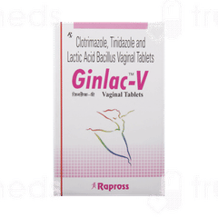 Ginlac V Vaginal Tablet 4 Ginlac V Vaginal Tablet 4