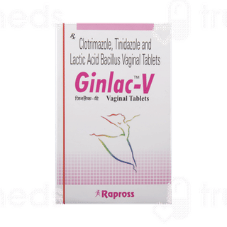 Ginlac V Vaginal Tablet 4