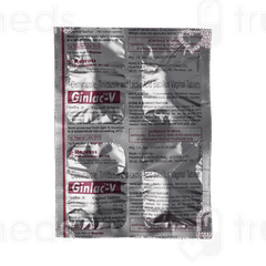 Ginlac V Vaginal Tablet 4