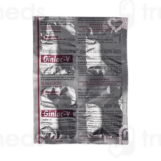 Ginlac V Vaginal Tablet 4