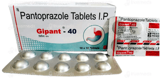 Gipant 40 Mg Tablet 10