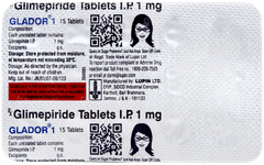 Glador 1 Tablet 15 Glador 1 Tablet 15