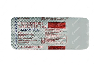 Gleam 1 MG Tablet 10