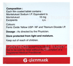 Glemont 10 Tablet 10 Glemont 10 Tablet 10