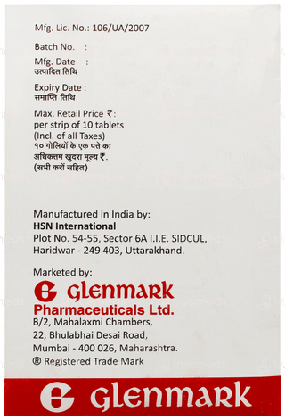 Glenpar 500 Tablet 10