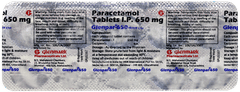 Glenpar 650 Tablet 10 Glenpar 650 Tablet 10