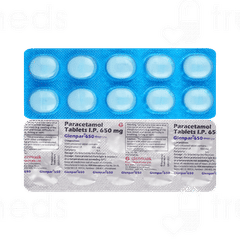 Glenpar 650 Tablet 10