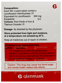 Glevo 500 Tablet 10 Glevo 500 Tablet 10