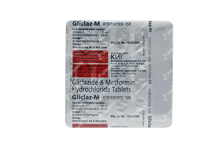 Gliclaz M 80/500 MG Tablet 15