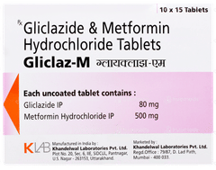 Gliclaz M Tablet 15 Gliclaz M Tablet 15